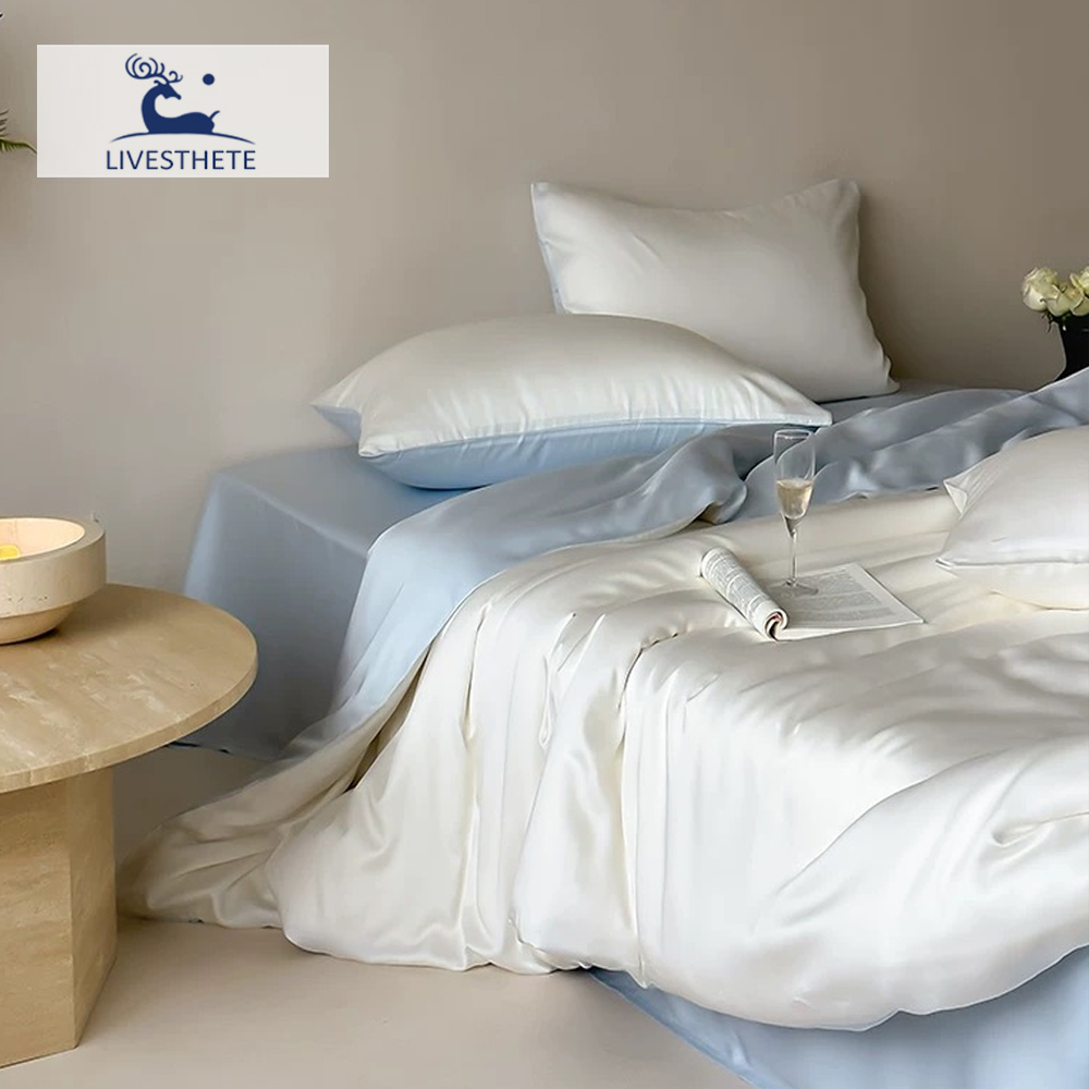 Liv-Esthete 100% Silk Duvet Co - đánh giá và giá Skincare Queen