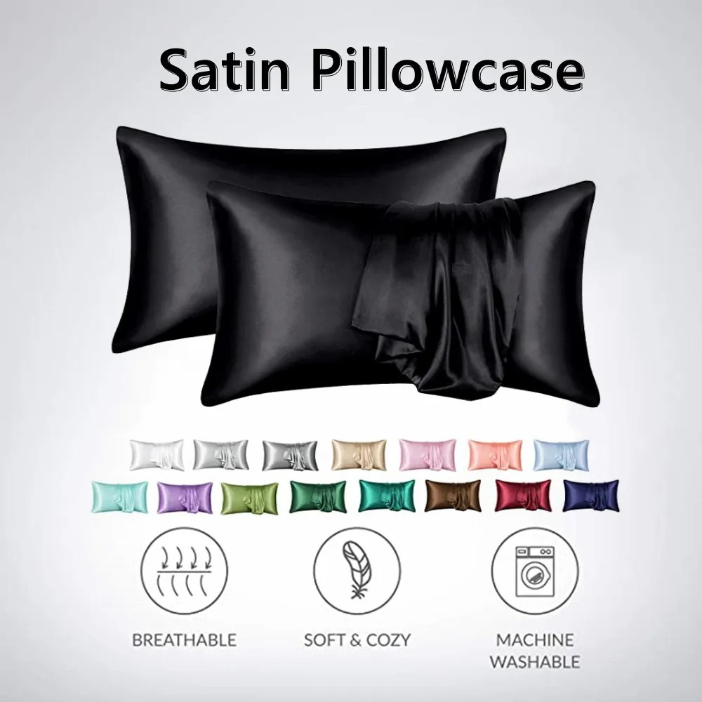 2pcs/lot Solid Silky Satin Ski - đánh giá và giá Skincare Queen